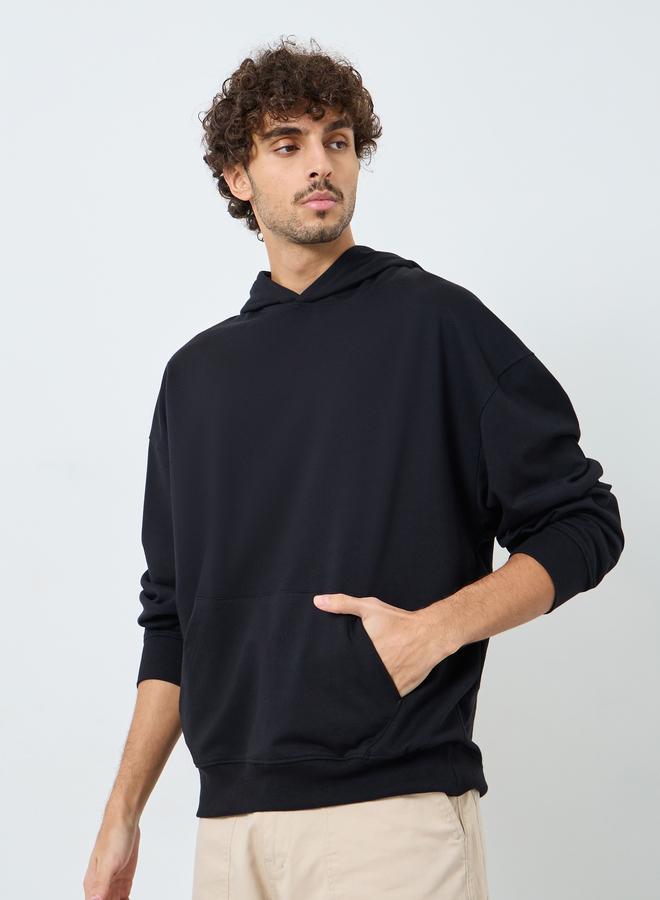 Styli Men Back Print Terry Oversized Hoodie - Image 1