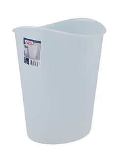 Sterilite Sturdy Polypropylene Construction Oval Shaped Waste Basket White 11.4 L 1031 10318606  - Image 2