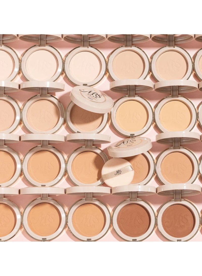 Bperfect Mrs Glam Glorious Skin Powder Foundation - Glam for All Skin Tones 08 Golden Deep 70g - Image 3