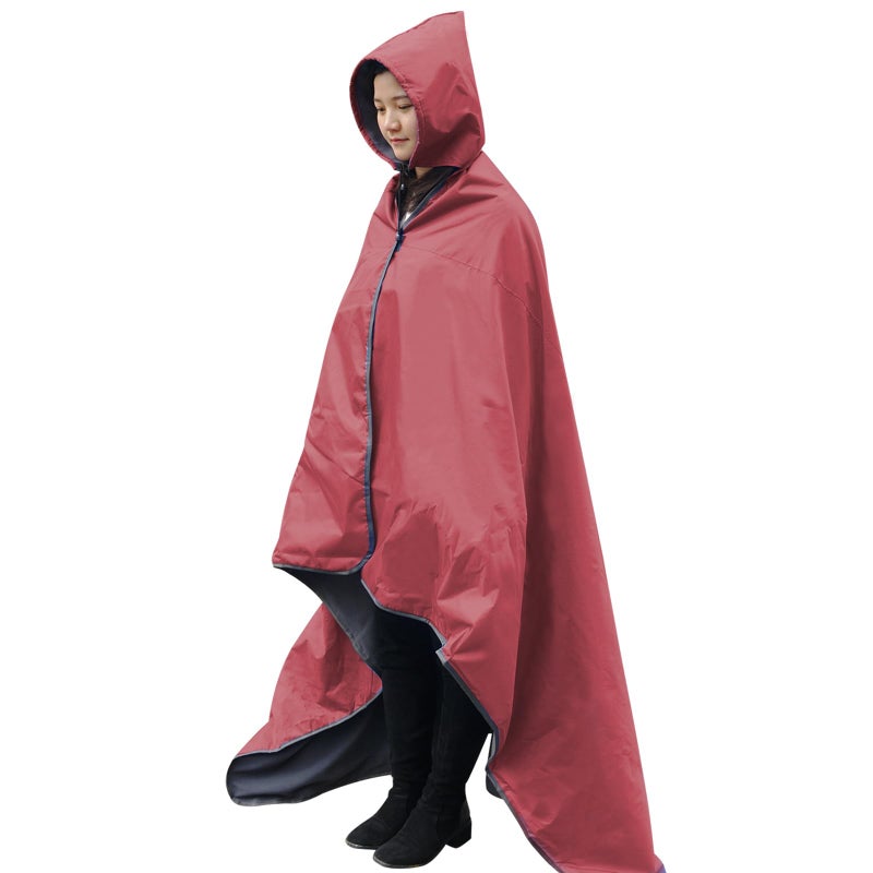 DUKUSEEK Camping Blankets for Cold Weather Waterproof Blankets for Adult Large 79x56 Portable Wearable Warm for Outdoor Camping Picnic Stadium Sports Beach Concerts Car Dogs Travel