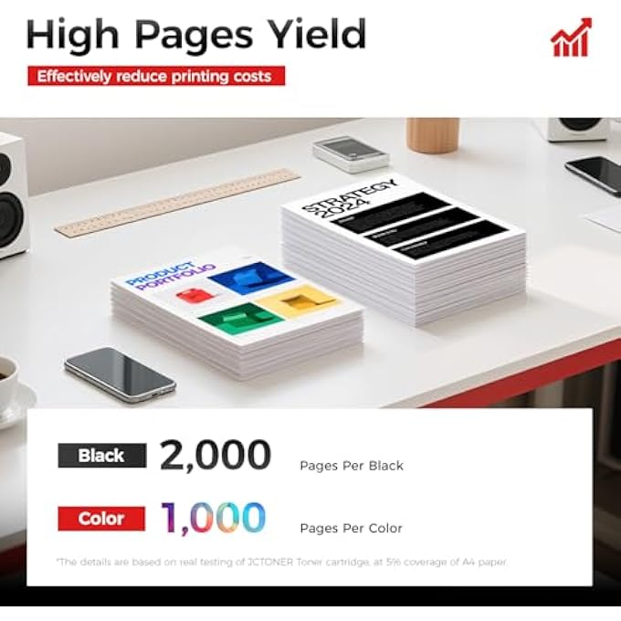 طقم خرطوشة حبر PHASER 6000 6010 WORKCENTRE 6015 4-باك بديل متوافق مع XEROX 106R01627 106R01628 106R01629 106R01630 طابعة PHASER 6000 6010 WORKCENTRE 6015 أسود أزرق سماوي أرجواني أصفر - Image 3