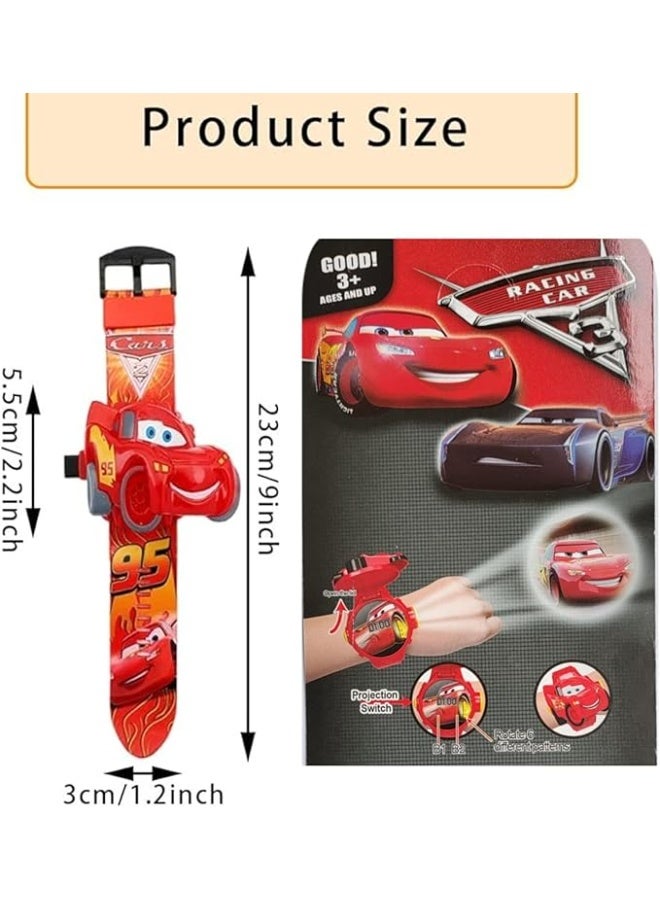 Cars Children's light-up watch with a race car design inspired by cartoon characters - Image 5