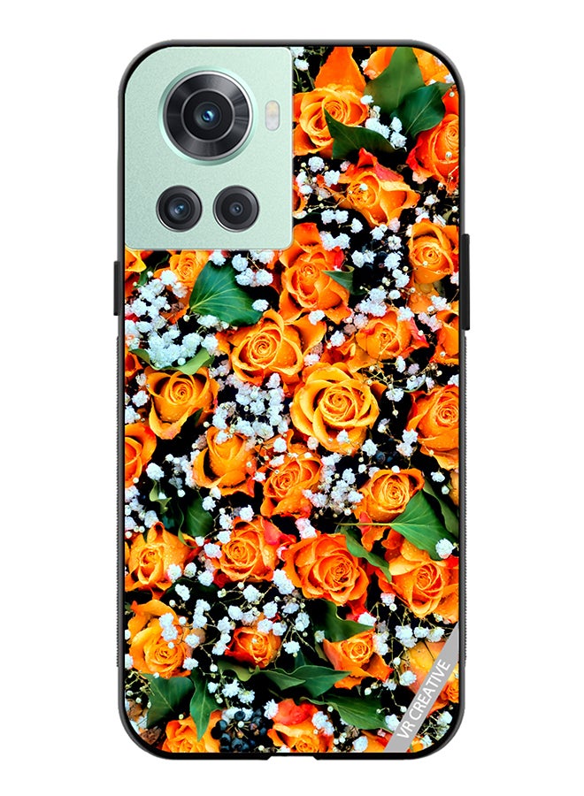 VR CREATIVE Protective Case Cover For OnePlus Ace Real Flower Design Multicolour - Image 1