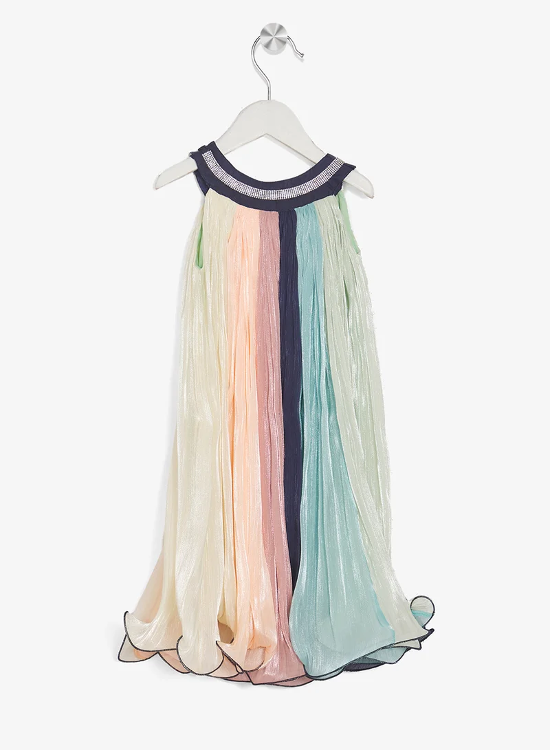 ليتل جولدن ابل فستان ميكس آند ماتش صغير