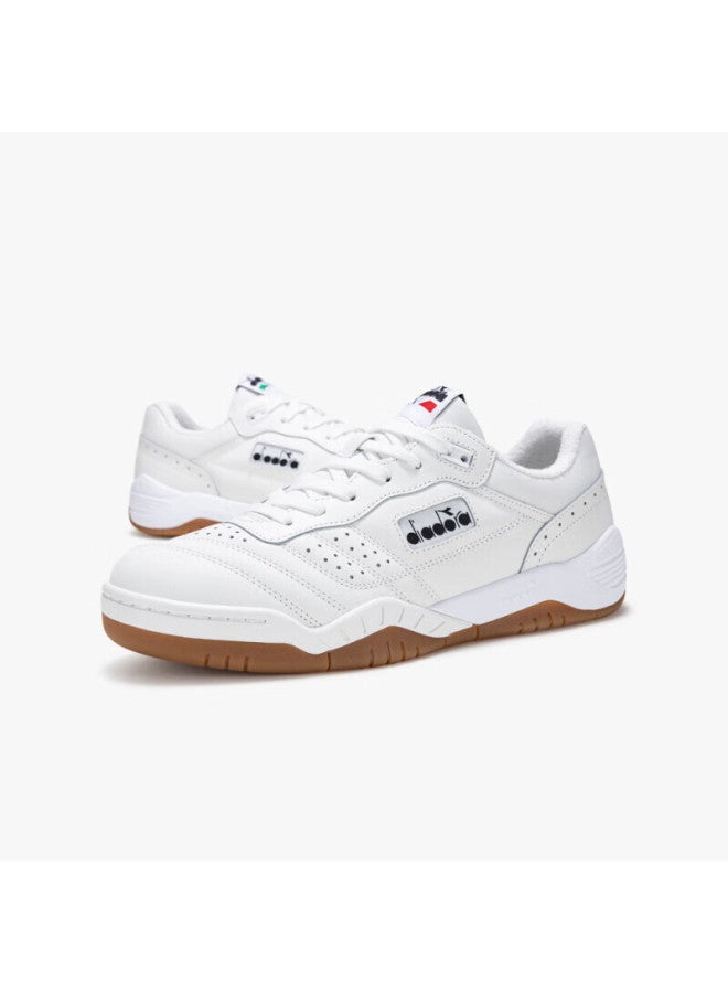 Diadora Men's And Women's Classic Sports Casual Shoes Action Trainer, Zircon Black White, Size 42 - Image 5