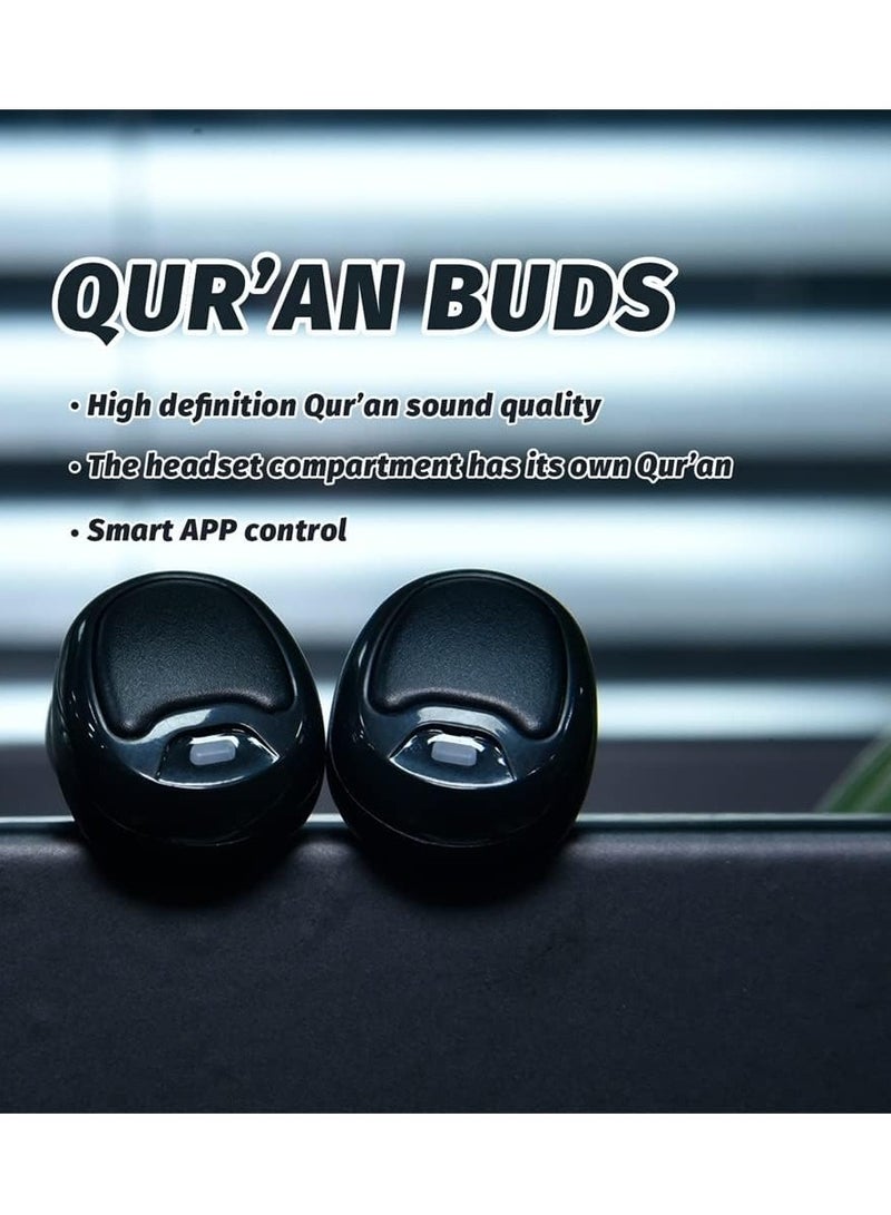 Equantu Quran Buds SQ603  Wireless Earbuds with Full Quran Earphone Quran Speaker Muslim Prayer Learning Quran Surah Arabic Quran Player - Image 4