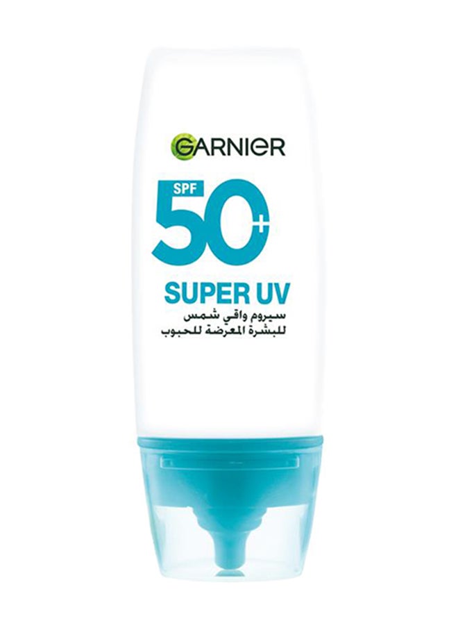 Garnier Garnier Skinactive Super UV Acne Prone Skin Serum Sunscreen, 30Ml  - Image 1
