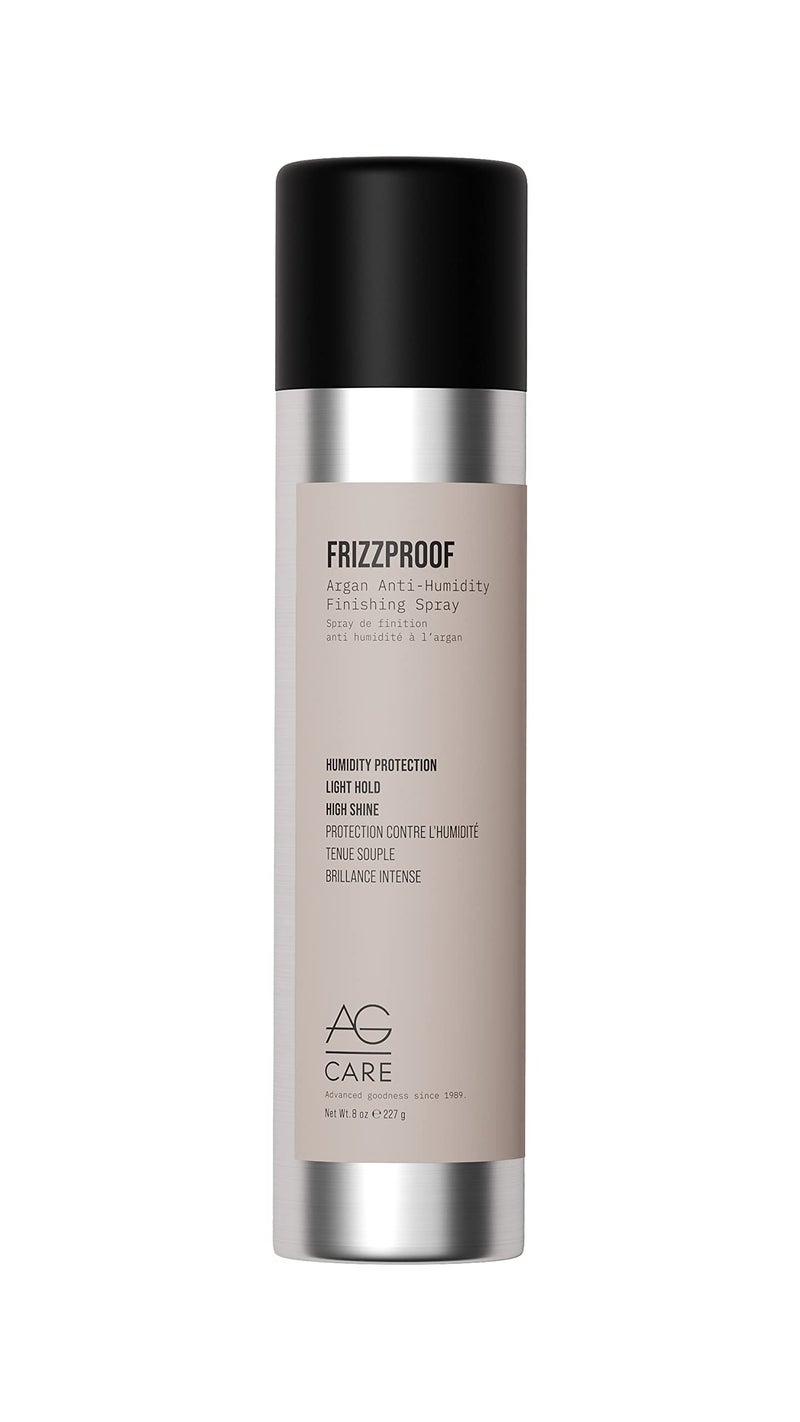AG Care AG Care Frizzproof Argan AntiHumidity Finishing Spray Lightweight Flexible Hold  Blocks Frizz Adds Shine Humidity Protection  Argan OilInfused 8 Oz