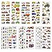 DaiUni 24 Sheets400 Car 3D Puffy Stickers for Toddlers Kids Bulk Preschool Sticker Sheets for Reward Craft Scrapbooking - Image 3
