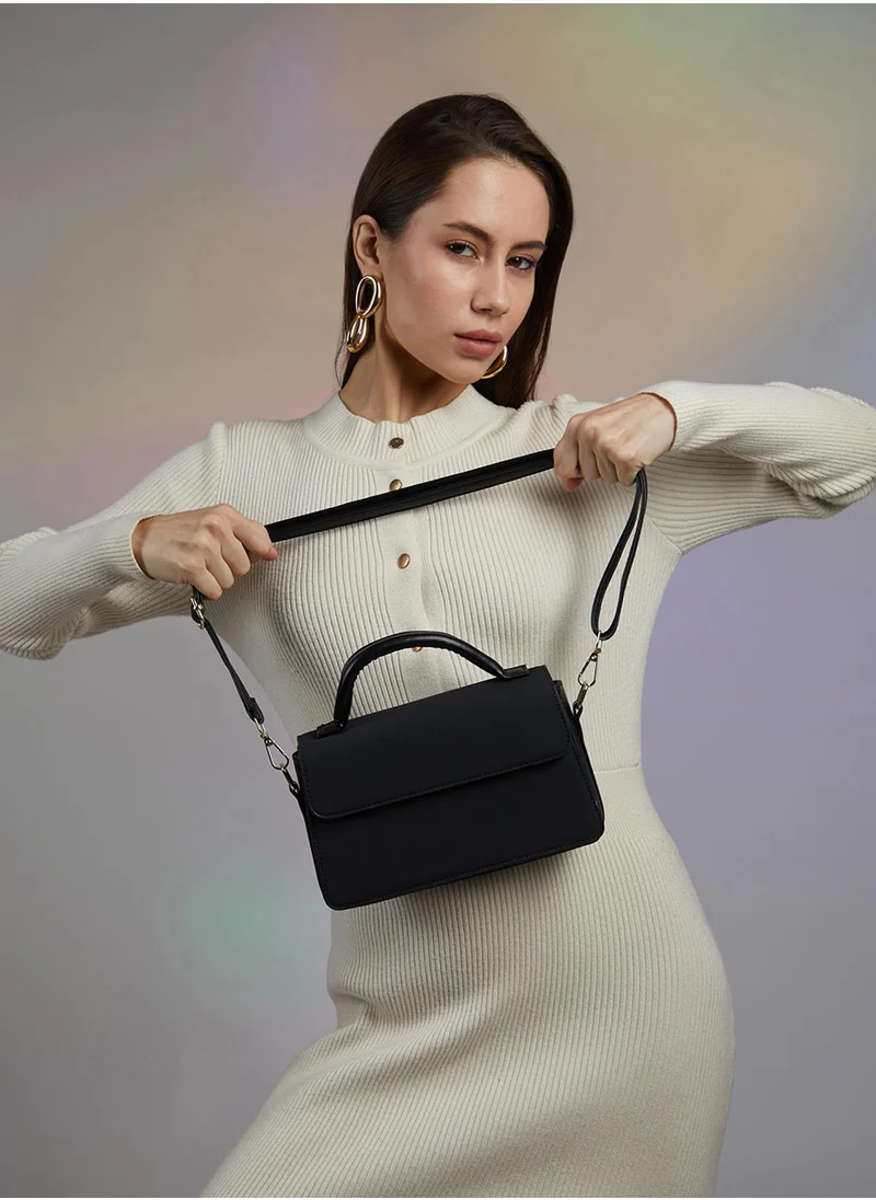 Haute Sauce The Core Suede Sling Bag