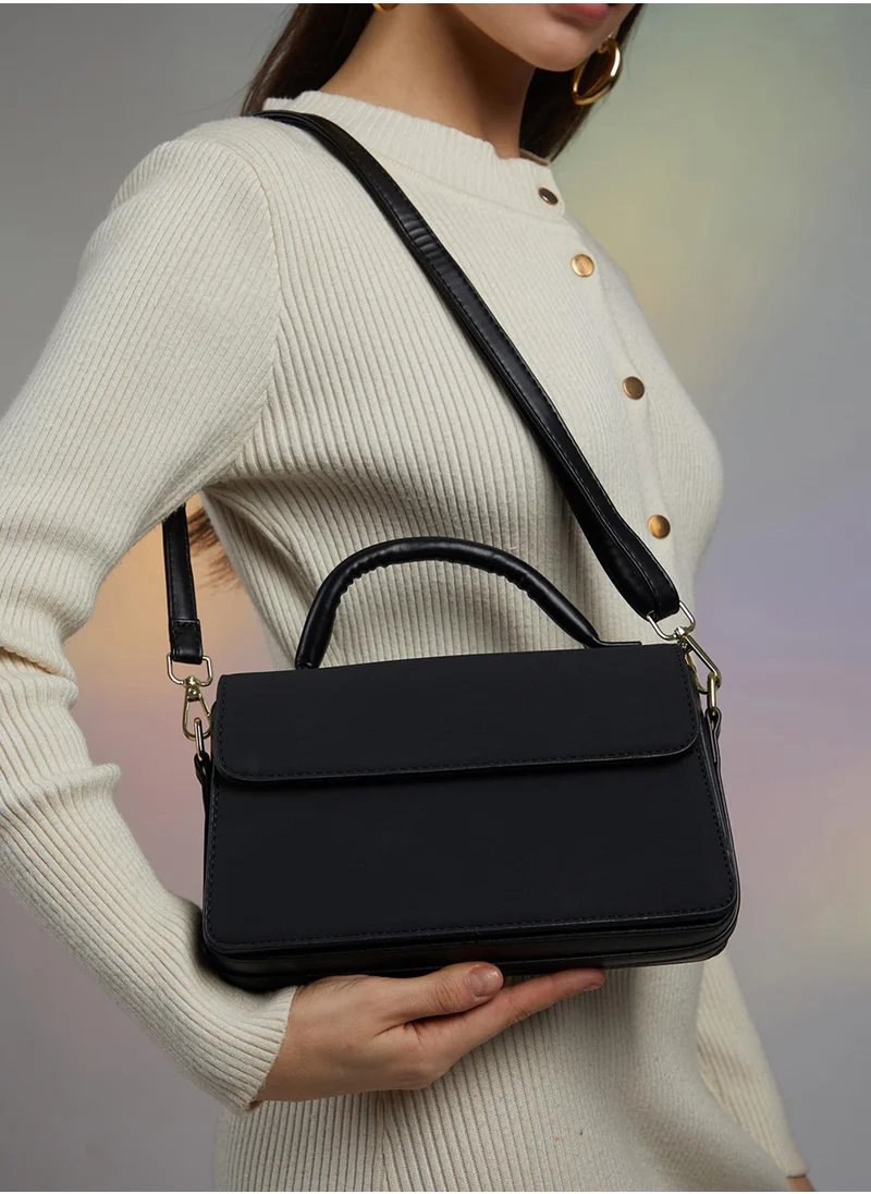Haute Sauce The Core Suede Sling Bag