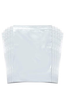 Zip Lock Bags, 100 Pcs Grip Seal Bags, 15x20 cm Resealable Clear Plastic Bags Sealed Storage Pouches Thickening Durable Press Seal Bags