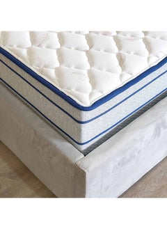DANUBE HOME Maxvibe Pocket Spring Mattress Medium Firm Feel Double Bed Mattress Spine Balance For Pressure Relief L200xW120 cm Thickness 25 cm  - Image 1