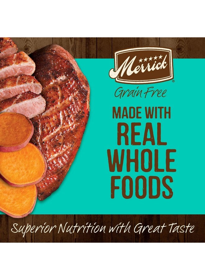 Merrick Grain Free Duck + Sweet Potato Recipe Dry Dog Food, 4 lbs. - Image 2