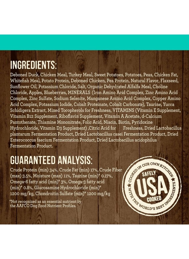 Merrick Grain Free Duck + Sweet Potato Recipe Dry Dog Food, 4 lbs. - Image 4