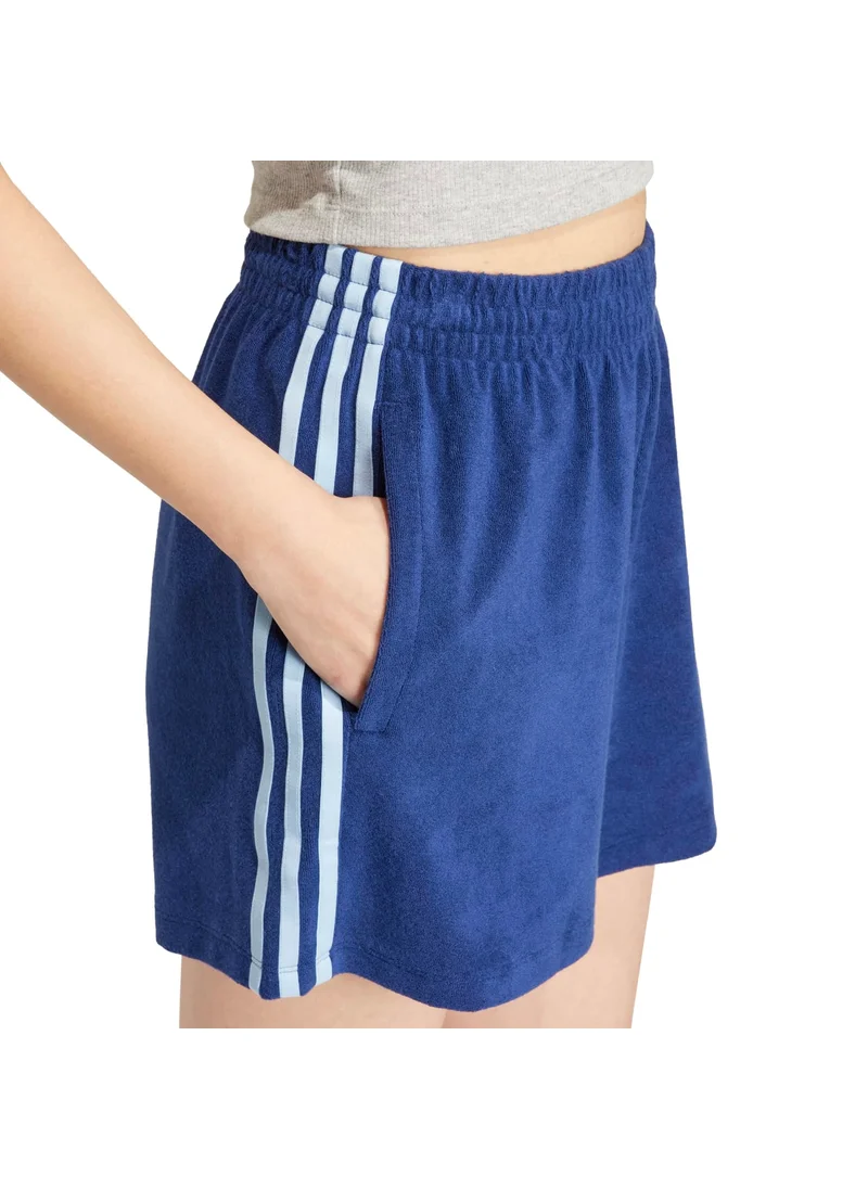 اديداس adidas TERRY SHORT Blue Originals Women SHORTS