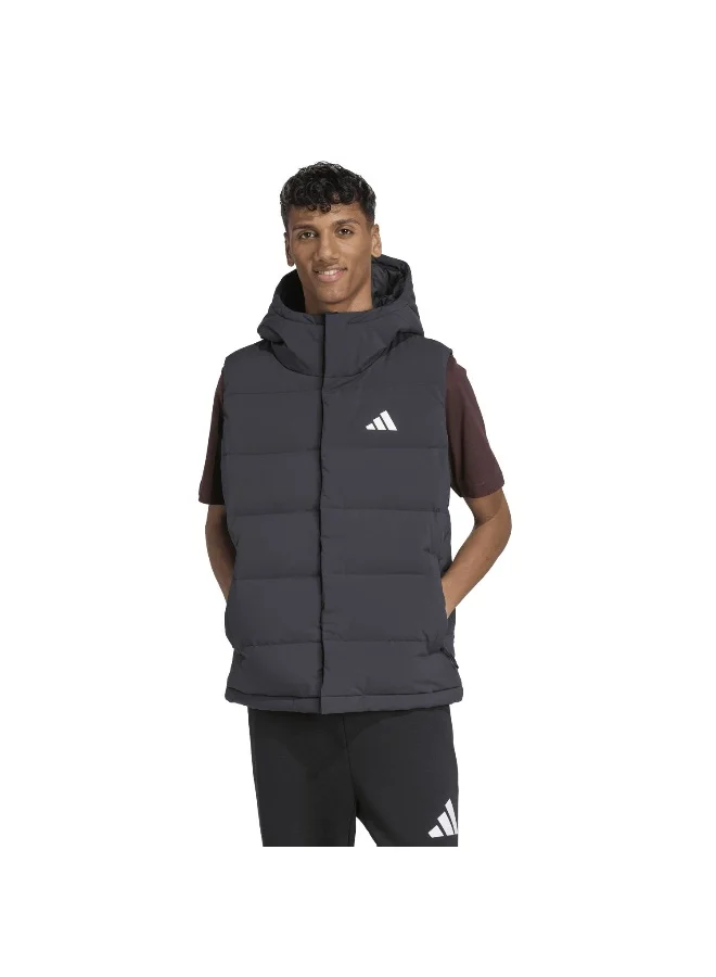 adidas Adidas Helionic Vest Black Vest (Filled) Jackets For Men