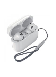 BD TWS Wireless Earphones with Active Noise Cancellation and Hanging Rope and Wireless Charging Bluetooth 5.3  - Image 3