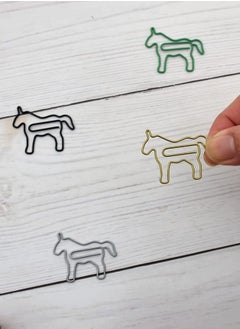 Excefore 80 PCS Cute Animal Shaped Paperclips, Cute Paper Clips Assorted, 6 Colors in Gift Box for Students Office Stuffer, Kids Children Party Invitation Card Student Scrapbooks Notebook  - Image 2