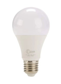 Levin Germany Levin A-Bulb 12W 6500K Warm White LED Bulb E27 220-240V IP20 220° Ø65 x L125, Flicker Free Non-Dimmable, Frosted Finish, Suitable for Residential & Commercial Application  - Image 1