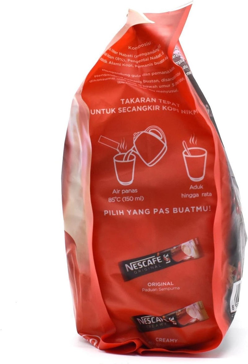 Nestle Nescafe Original 3 In 1 Coffee Mix 30 Sachet 525grams - Image 4