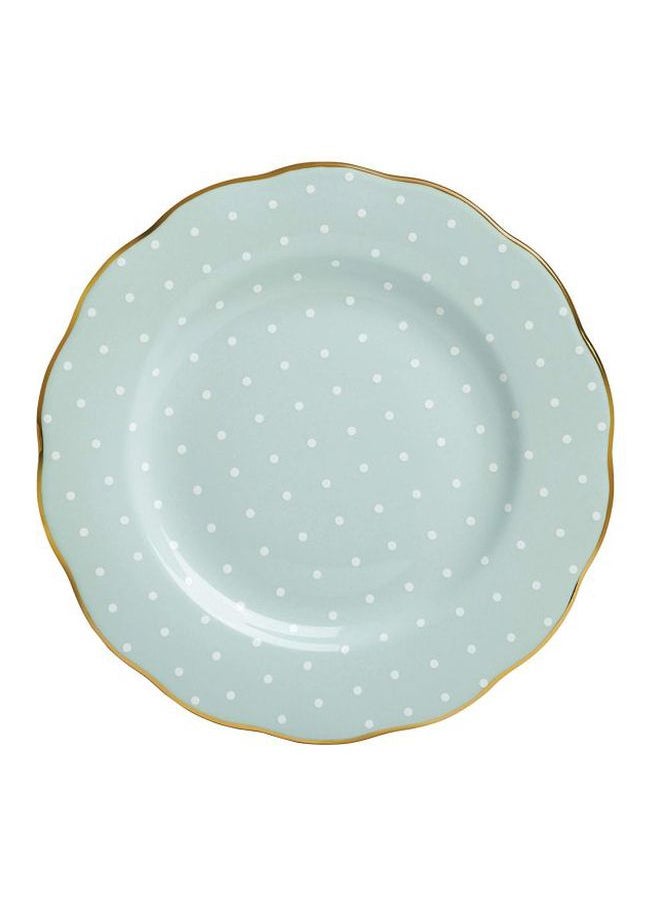 Generic 3-Piece Place Setting Set Green/White/Gold  - Image 4
