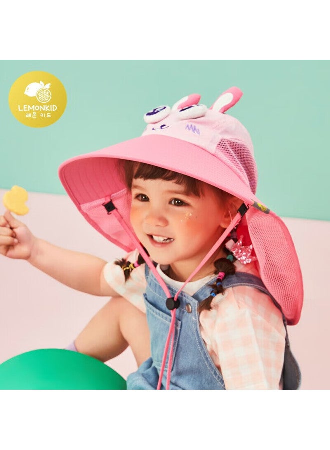 Lemonkid Children's Sun Protection Hat, Summer Baby Uv-resistant Sunhat, Boys' Sun Hat, Girls' Parent-child Fisherman Hat - Image 1