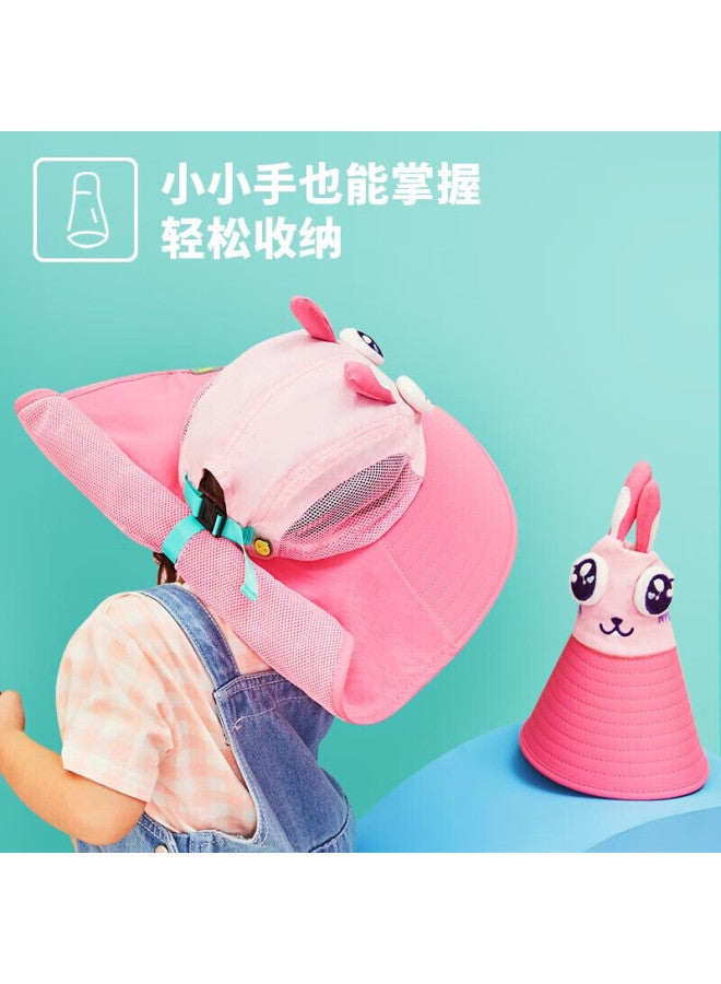Lemonkid Children's Sun Protection Hat, Summer Baby Uv-resistant Sunhat, Boys' Sun Hat, Girls' Parent-child Fisherman Hat - Image 2