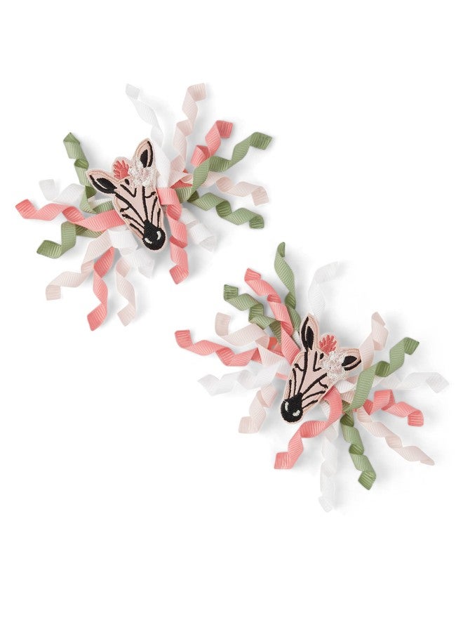 Gymboree,and Toddler Headbands and Hair Accessories,Zebra 2 Pack,One Size