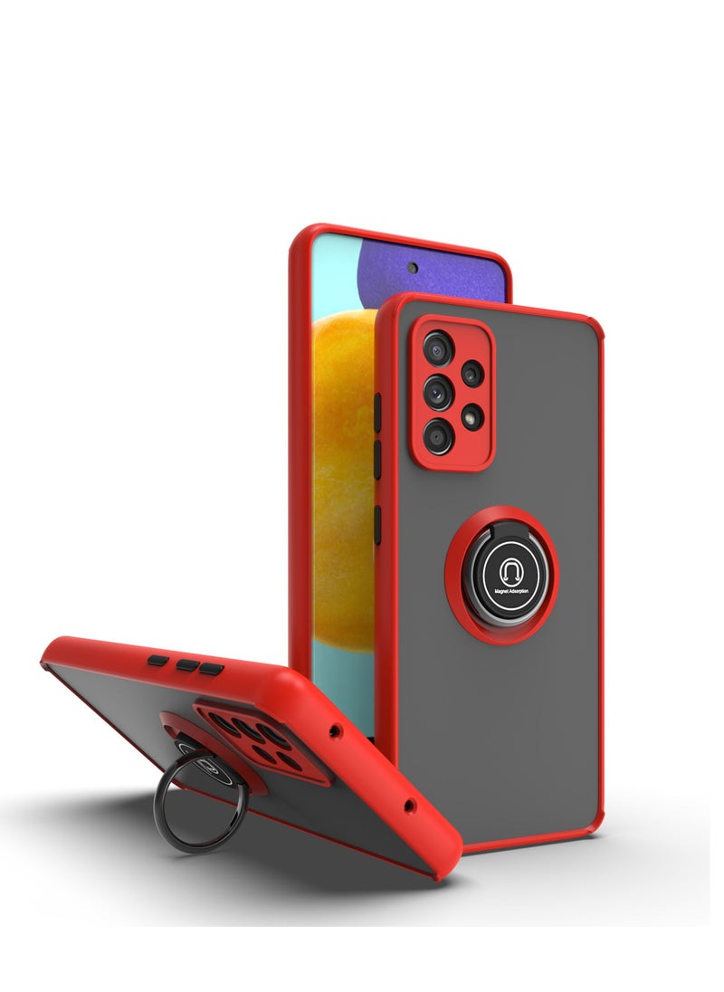 GULFLINK Back Cover Phone Protection Case For Samsung A52 5G Red  - Image 1