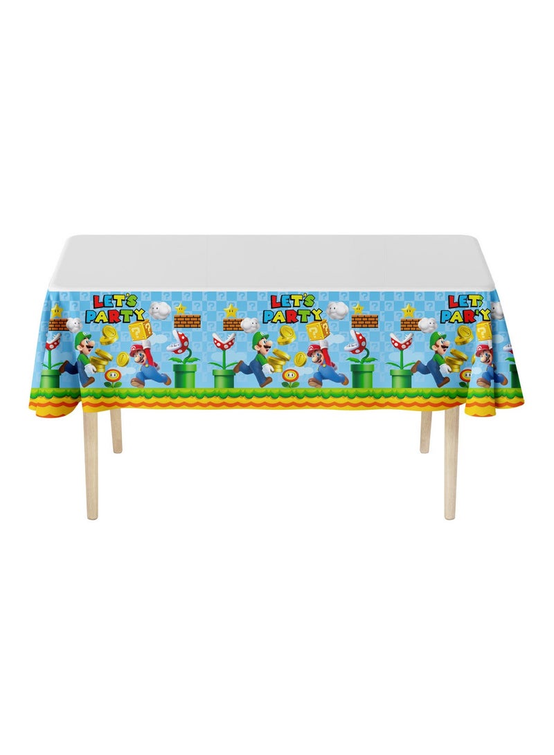 Mario Theme Party Disposable Tableware Set Kids Birthday Party Supplies  - Image 4