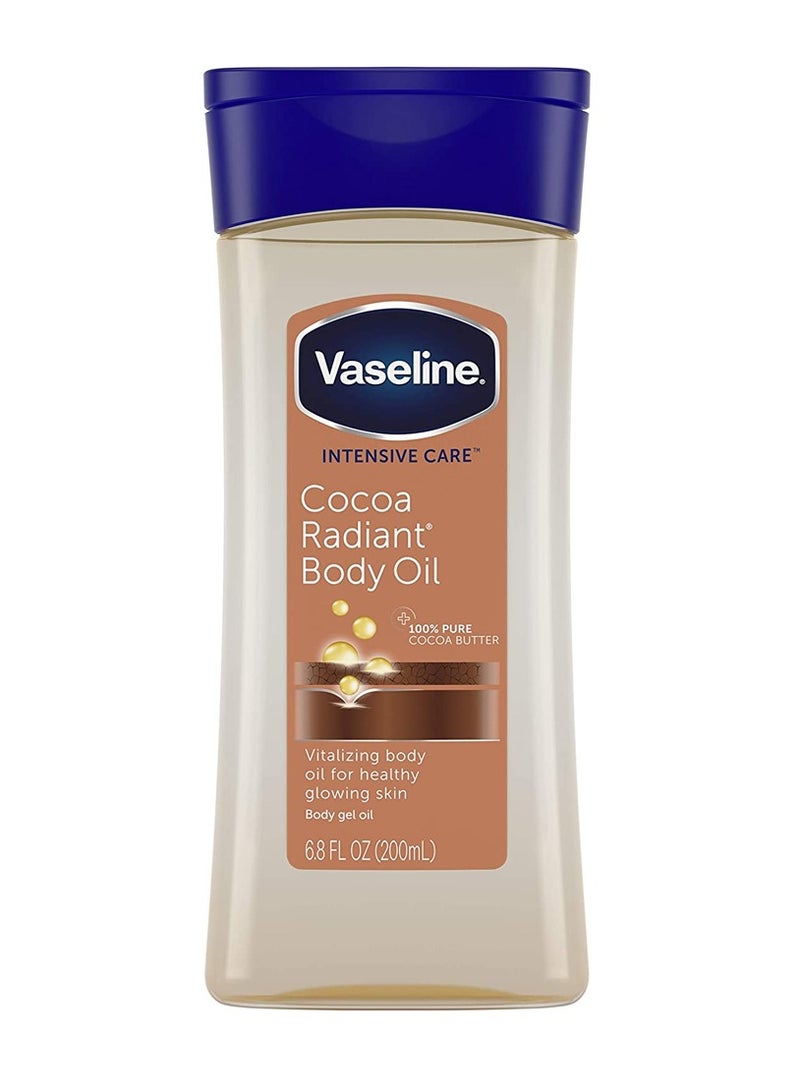 Vaseline Intensive Care Cocoa Radiant Body Oil 200ml - Image 1