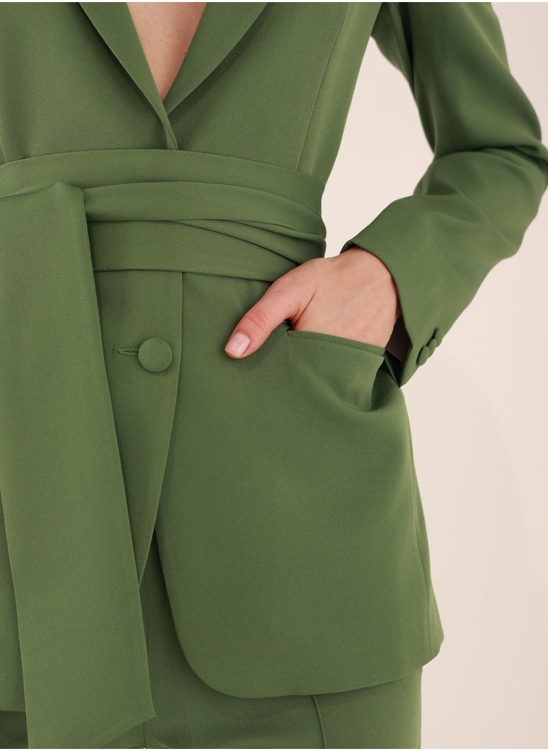IZEL - Emma Two Piece Suit Set With pants - Image 1