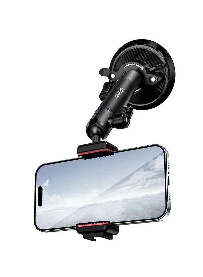 Ulanzi ZJ01 Magnetic Suction Cup Mount For Action Camera Smartphone - Image 1