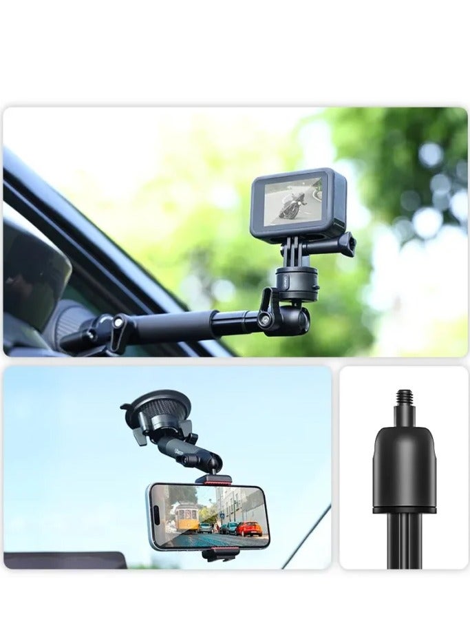 Ulanzi ZJ01 Magnetic Suction Cup Mount For Action Camera Smartphone - Image 3