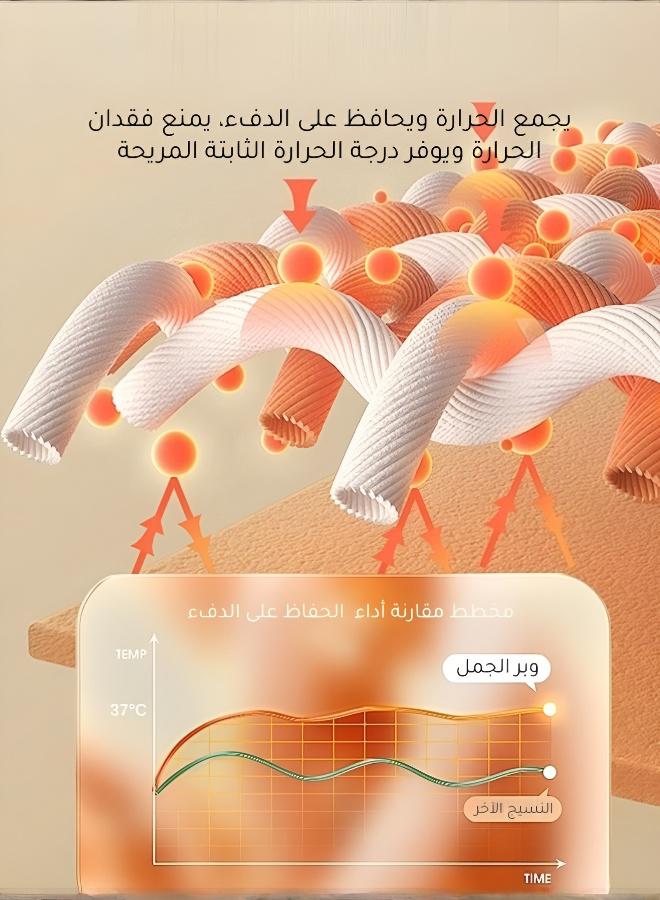 معطف شتوي رجالي كبير الحجم ودافئ للرجال في منتصف العمر - Image 5