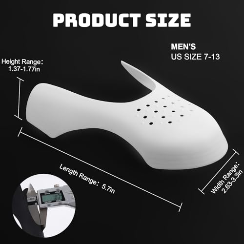 NEOACT 10 Pairs Crease Protectors for Sneakers,Shoe Crease Protector Prevent Sneaker No Creases for Air Force,Jordan,Dunk Low(Women's US Size 5-9) - Image 2