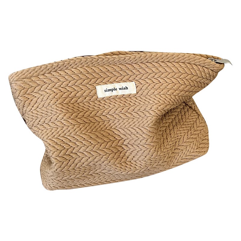 Large Cosmetic Toiletry Bag with Zipper, Portable Sanitary Napkin Organizer - Image 5