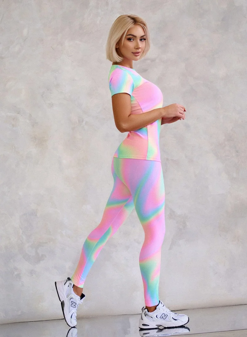Bona Fide T-shirt Marshmallow Marshmallow Sport Crop Gym T-Shirt for Women for Women | Best Price UAE