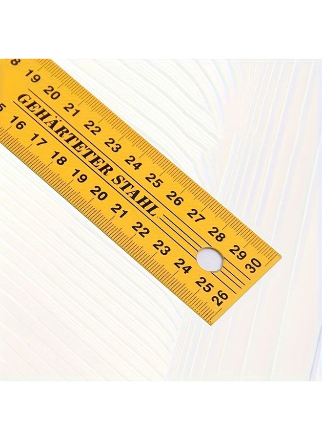 11.81 Inch Aluminum L Shape Right Angle Square Precision Carpentry Ruler Tool - Image 5