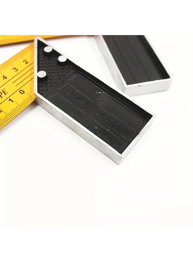 11.81 Inch Aluminum L Shape Right Angle Square Precision Carpentry Ruler Tool - Image 2