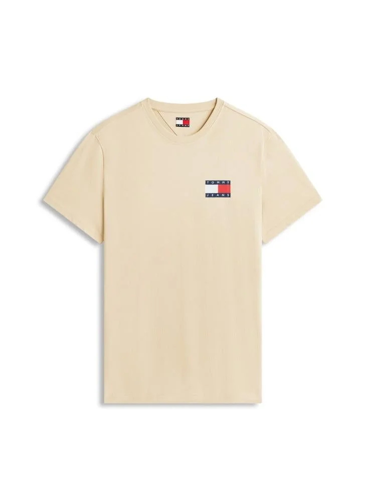 TOMMY JEANS Logo Slim Jersey Crew Neck T-Shirt