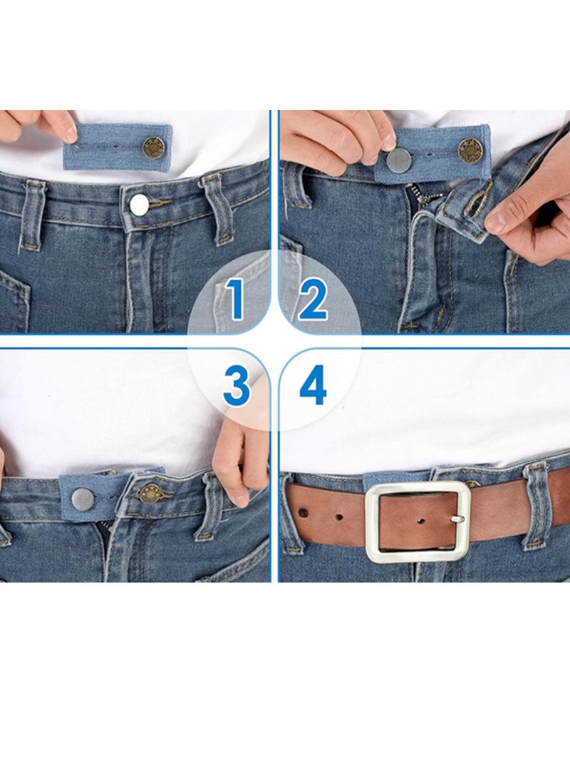 10 Pcs/Set Waistband Extender Button Pregnancy Pants Extender Button Extender for Pants/Jeans/Men/Women - Image 5