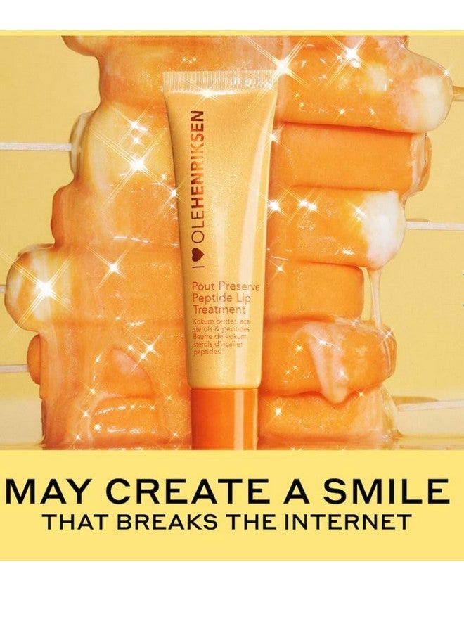 أول هينريكسين علاج الشفاه المرطب بالببتيد من أولي هنريكسن باوت بريزيرف - سيتروس صن شاين جليمر - Image 3