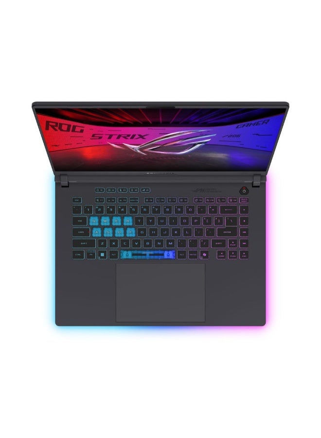 ASUS ROG Strix G16 Gaming Laptop With 16 Inch Display, Core i9-14900HX Processor/16GB RAM DDR5/1TB SSD/DOS(Without Windows)/8GB Nvidia GeForce RTX 5060 Graphics/ English/Arabic black - Image 2