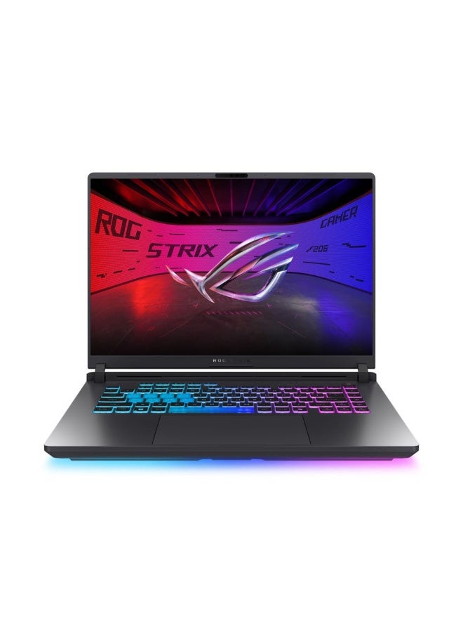 ASUS ROG Strix G16 Gaming Laptop With 16 Inch Display, Core i9-14900HX Processor/16GB RAM DDR5/1TB SSD/DOS(Without Windows)/8GB Nvidia GeForce RTX 5060 Graphics/ English/Arabic black - Image 1