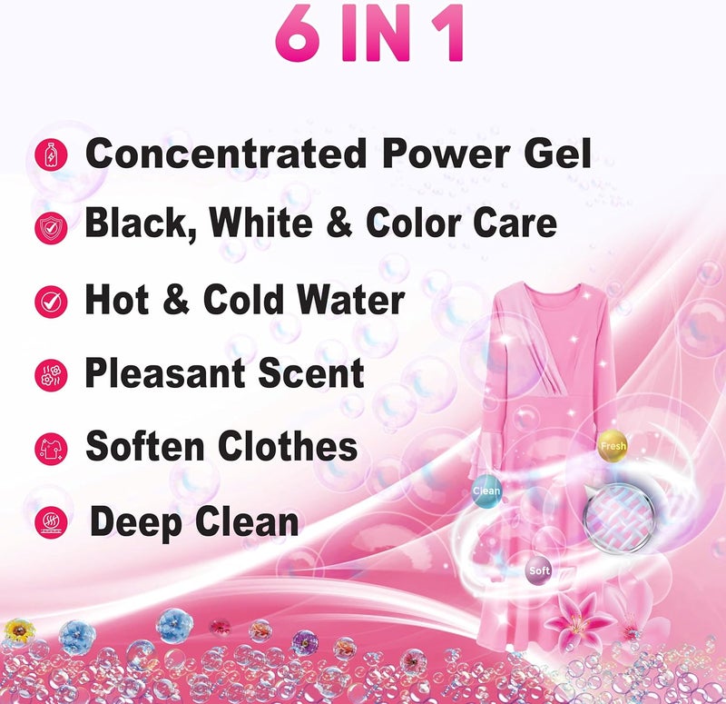 ECOLYTE+ منظف غسيل سائل ECOLYTE+ - الورود الملكية، 2 لتر - Image 5