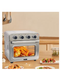 VISIO Air Fryer Oven 6-in-1 | Multi-Function Convection & Air Fryer | Oil-Free Cooking | Rapid Air Circulation | 26L Capacity - pzsku/Z52F18890778F81907B2AZ/45/_/1727593919/688115aa-b0a5-43c7-948e-71285cf36037