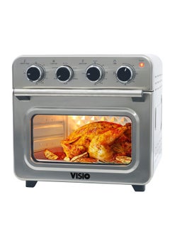 VISIO Air Fryer Oven 6-in-1 | Multi-Function Convection & Air Fryer | Oil-Free Cooking | Rapid Air Circulation | 26L Capacity - pzsku/Z52F18890778F81907B2AZ/45/_/1727593922/e71b1225-f331-4e7b-a3c0-0ae9abf984e7