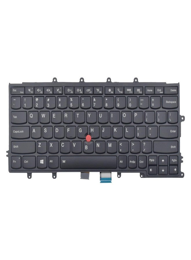 SUNMALL Replacement Keyboard Backlit for Lenovo ThinkPad X230S X240 X240I X240S X250 X250S X260 X270 01AV519 01AV530 04X0196 SN20K79593, with Frame Pointer Backlight US Layout - Image 3